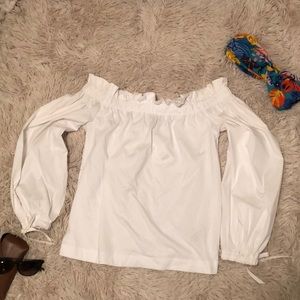 Banana Republic off the shoulder top